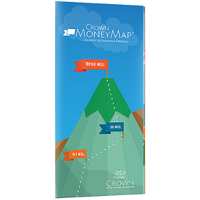 Crown Money Map Folded Image
